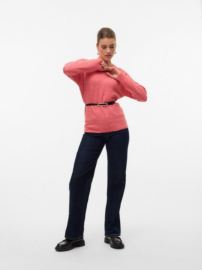Vero Moda Trui met ronde hals VMDOFFY LS O-NECK BLOUSE GA NOOS - Foto 5