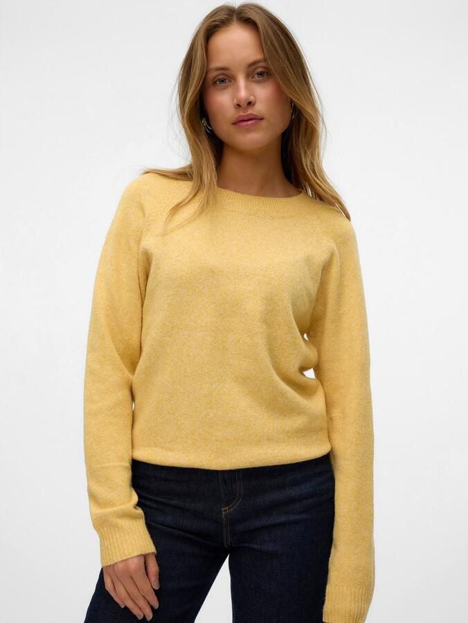 Vero Moda Trui met ronde hals VMDOFFY LS O-NECK BLOUSE GA NOOS - Foto 4