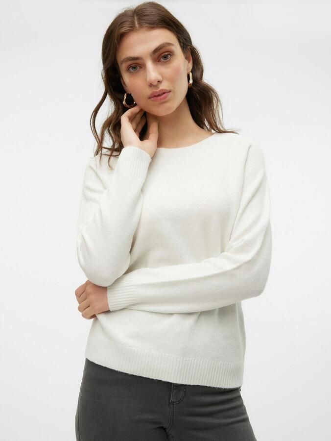 Vero Moda Trui met ronde hals VMDOFFY LS O-NECK BLOUSE GA NOOS - Foto 7