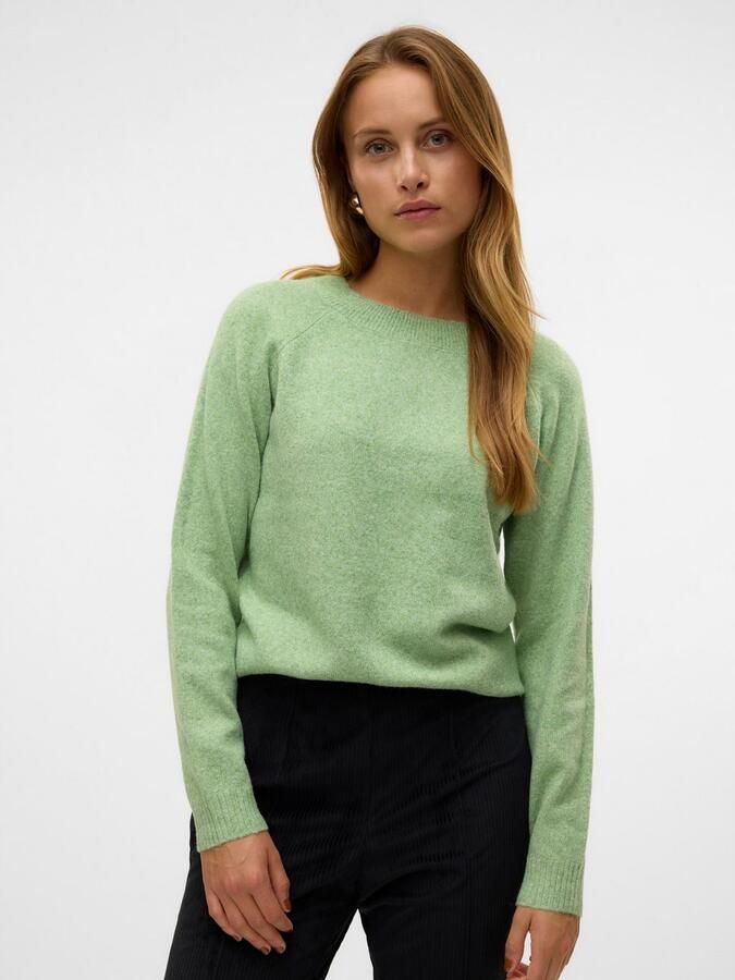 Vero Moda Regular fit gebreide pullover met raglanmouwen model 'DOFFY' - Foto 4
