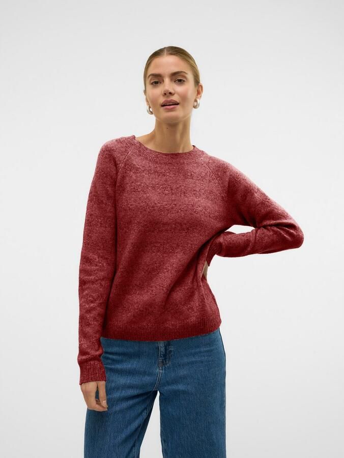 Vero Moda Trui met ronde hals VMDOFFY LS O-NECK BLOUSE GA NOOS - Foto 3