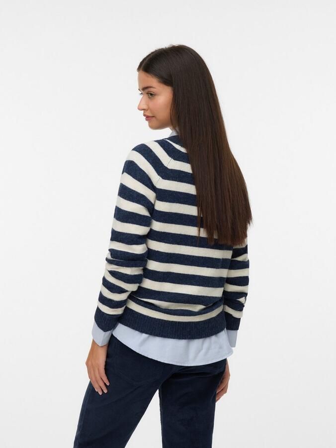 Vero Moda Trui met ronde hals VMDOFFY LS O-NECK BLOUSE GA NOOS - Foto 3