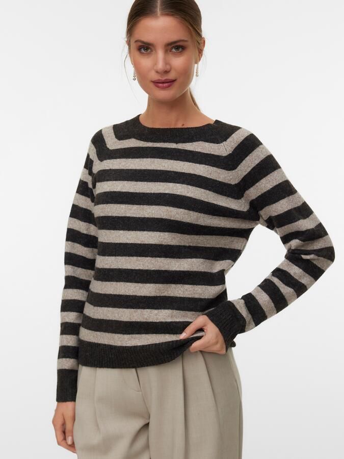 Vero Moda Trui met ronde hals VMDOFFY LS O-NECK BLOUSE GA NOOS - Foto 5