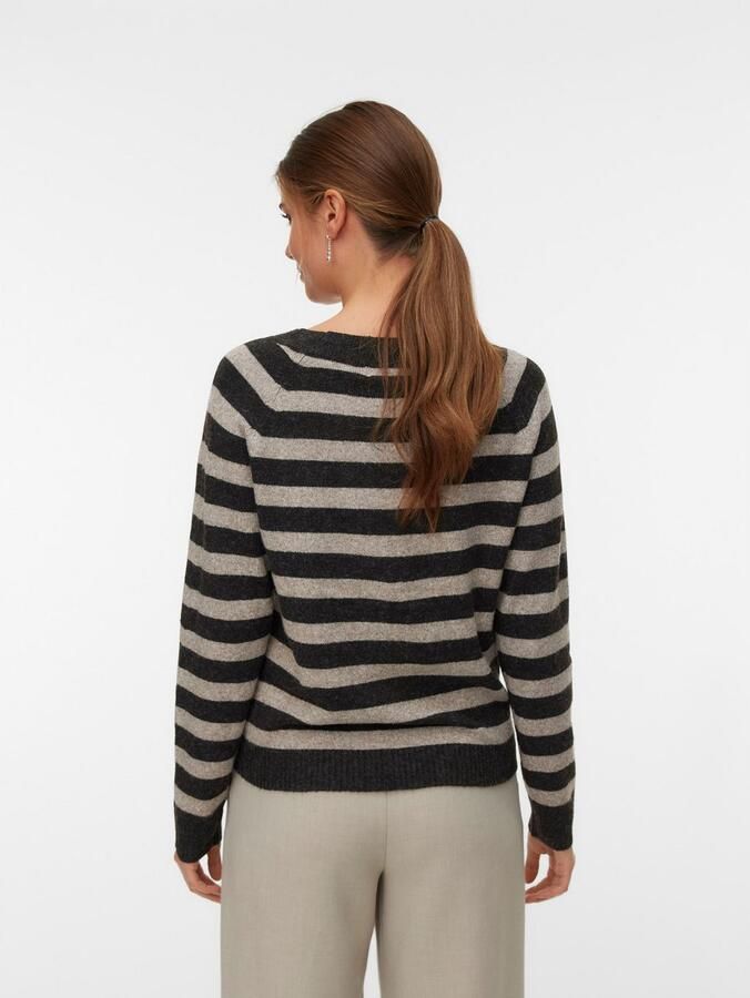 Vero Moda Trui met ronde hals VMDOFFY LS O-NECK BLOUSE GA NOOS - Foto 3