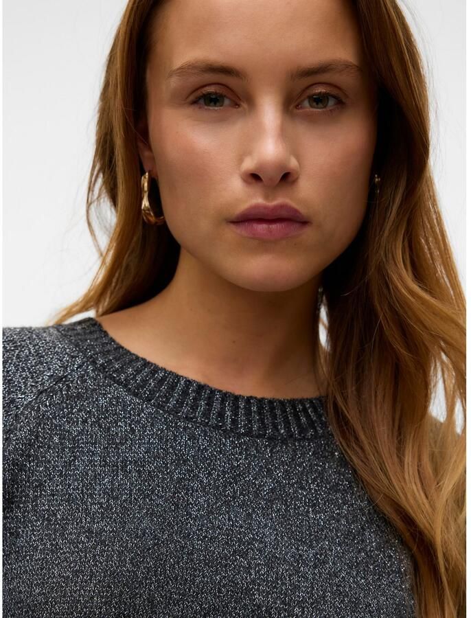 Vero Moda Trui met ronde hals VMDOFFYSHINE LS O-NECK BLOUSE REP NOOS - Foto 2
