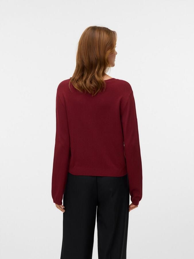 Vero Moda Trui met ronde hals VMGLORY PEARL LS O-NECK PULLOVER BOO - Foto 2
