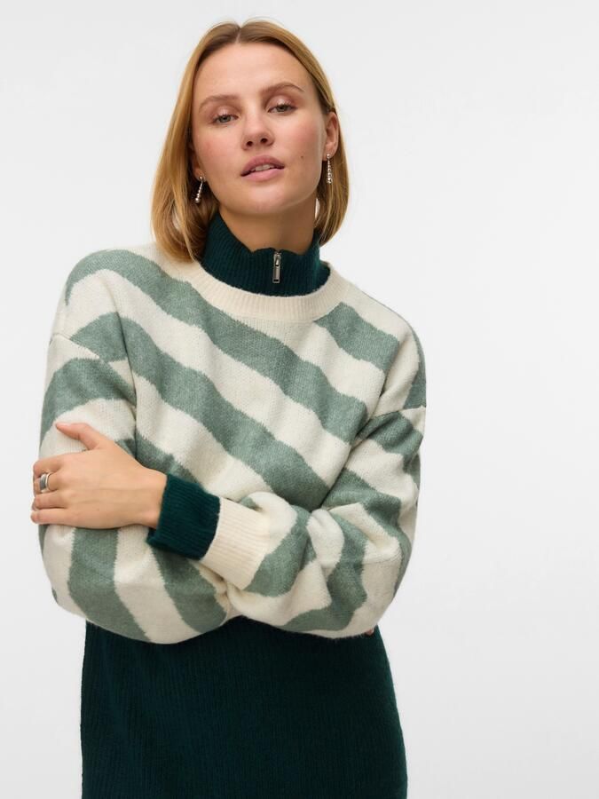 Vero Moda Trui met ronde hals VMLARA LS O-NECK PULLOVER GA BOO REP - Foto 5