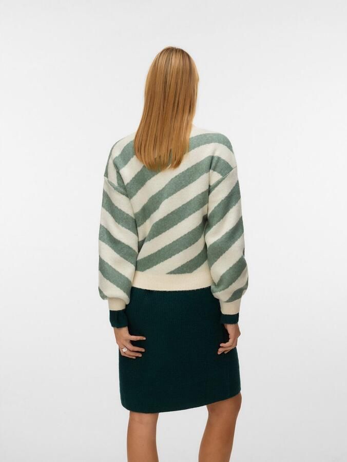 Vero Moda Trui met ronde hals VMLARA LS O-NECK PULLOVER GA BOO REP - Foto 3