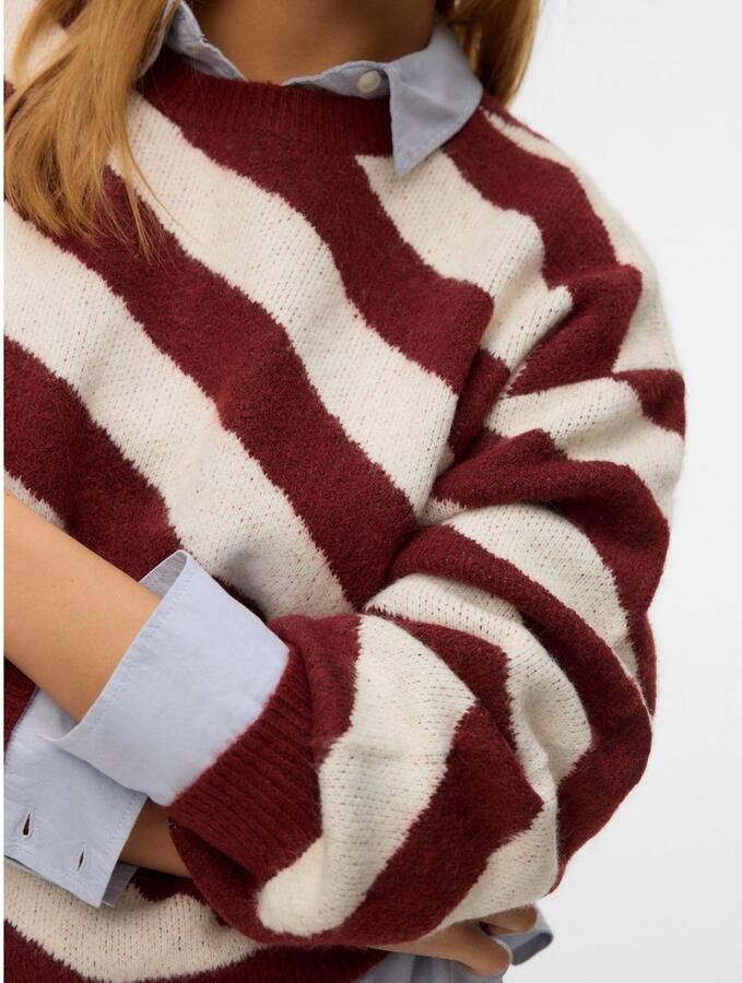 Vero Moda Trui met ronde hals VMLARA LS O-NECK PULLOVER GA BOO REP - Foto 2