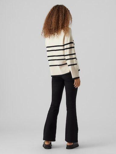 Vero Moda Trui met ronde hals VMSABA LS O-NECK STRIPE PULLOVER GA NOOS - Foto 5