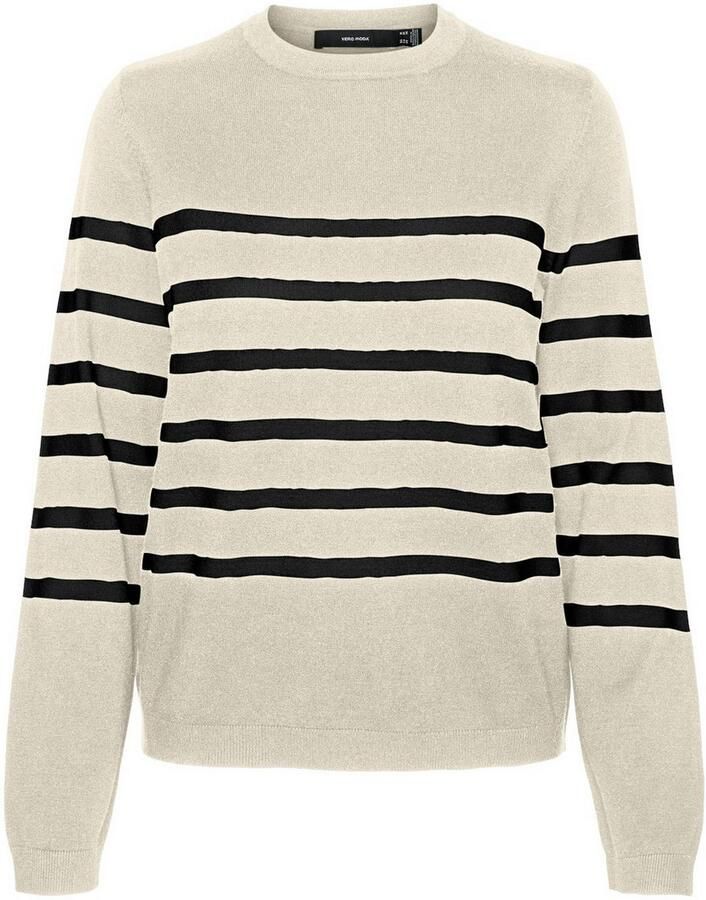 Vero Moda Trui met ronde hals VMSABA PLAIN LS O-NECK PULLOVER GA NOOS - Foto 4