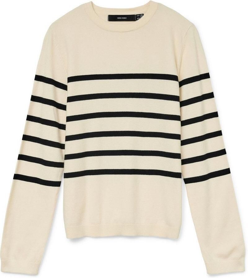 Vero Moda Trui met ronde hals VMSABA PLAIN LS O-NECK PULLOVER GA NOOS - Foto 3