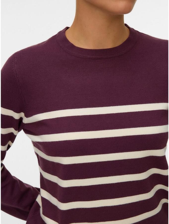 Vero Moda Trui met ronde hals VMSABA PLAIN LS O-NECK PULLOVER GA NOOS - Foto 2