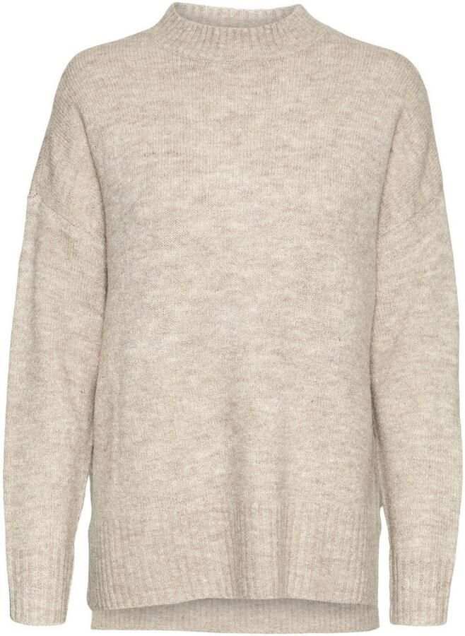 Vero Moda Oversized gebreide pullover met opstaande kraag model 'LEFILE' - Foto 2