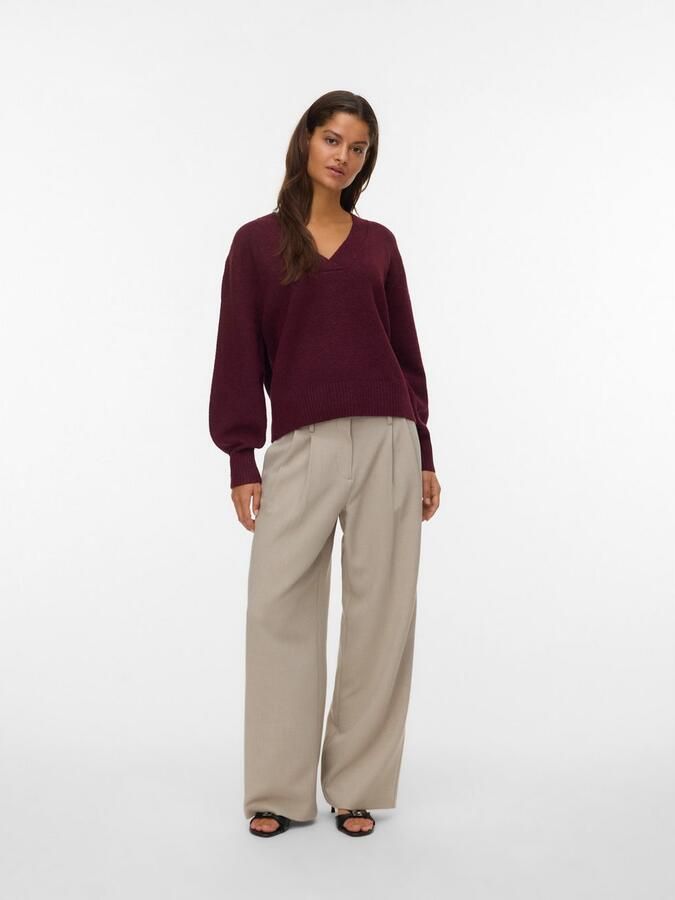 Vero Moda Regular fit gebreide pullover met wol modell 'BOOM' - Foto 2