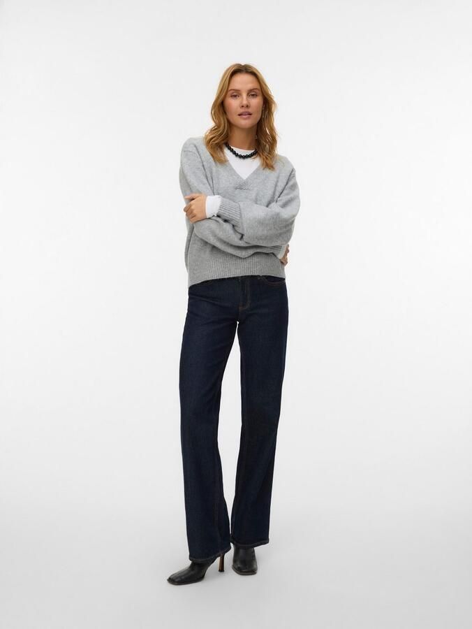 Vero Moda Regular fit gebreide pullover met wol modell 'BOOM' - Foto 3