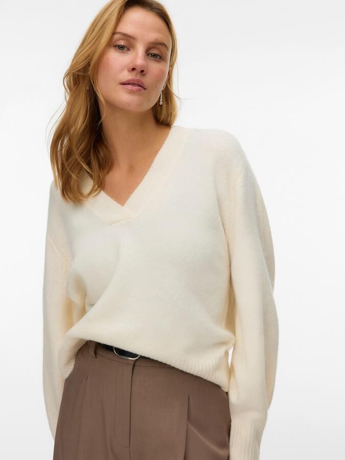 Vero Moda Trui met V-hals VMBOOM LS V-NECK PULLOVER NOOS - Foto 6