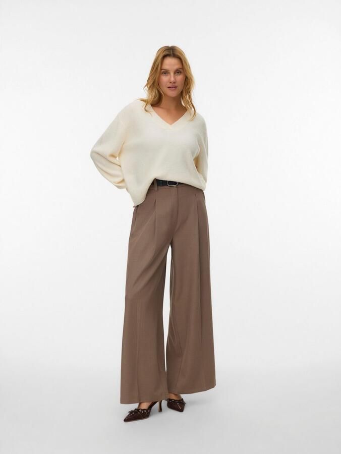 Vero Moda Trui met V-hals VMBOOM LS V-NECK PULLOVER NOOS - Foto 4