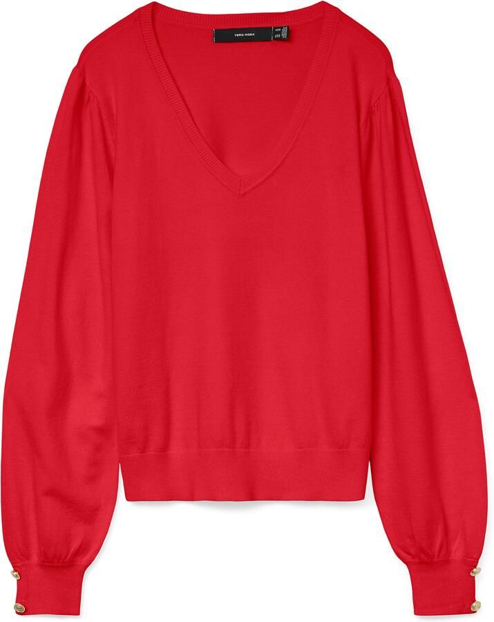 Vero Moda Trui met V-hals VMHOLLYKARIS LS V-NECK PULLOVER GA BOO