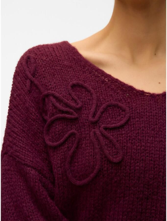 Vero Moda Trui met V-hals VMLOLLIPOP LS V-NECK PULLOVER BOO - Foto 2