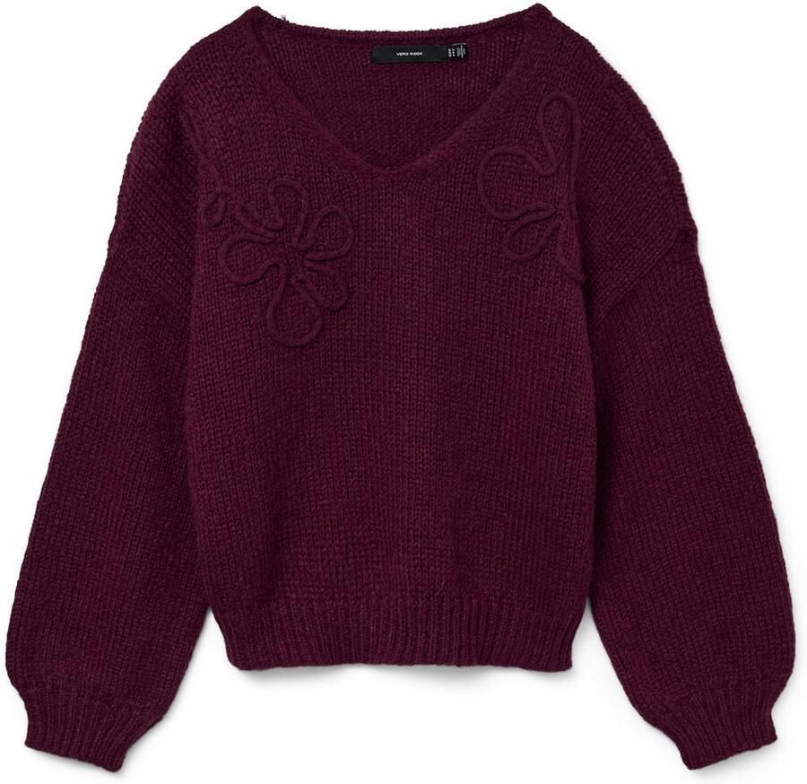 Vero Moda Trui met V-hals VMLOLLIPOP LS V-NECK PULLOVER BOO