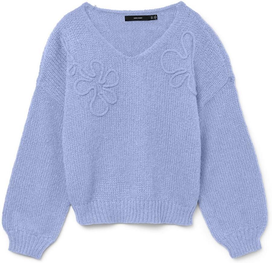 Vero Moda Trui met V-hals VMLOLLIPOP LS V-NECK PULLOVER BOO