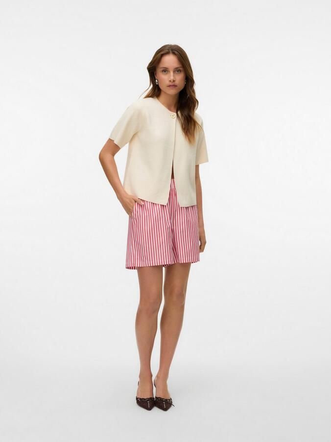 Vero Moda Vest VMGOLD SS O-NECK ONE BUTTON CARDIGAN - Foto 3