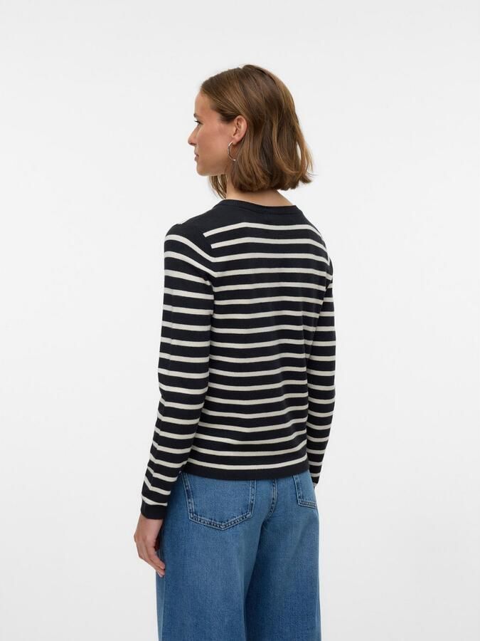 Vero Moda Vest VMHAPPY LS O-NECK BUTTON CARDIGAN BOO - Foto 2