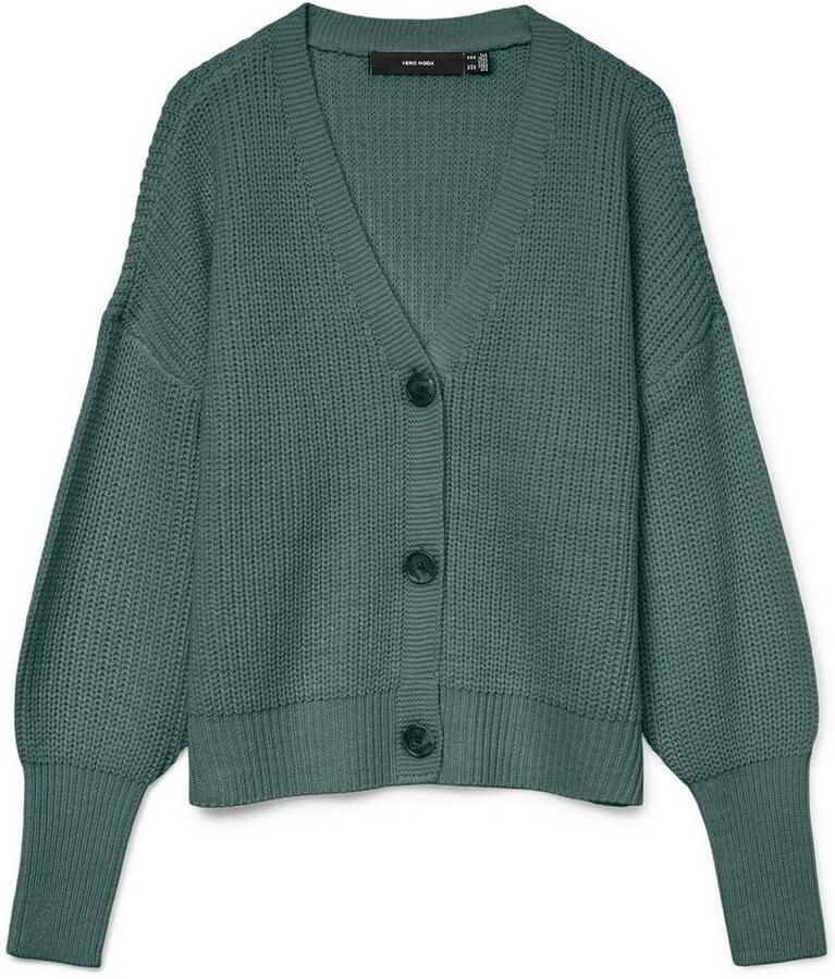 Vero Moda Regular fit gebreid jack met sierknopen model 'LEA'