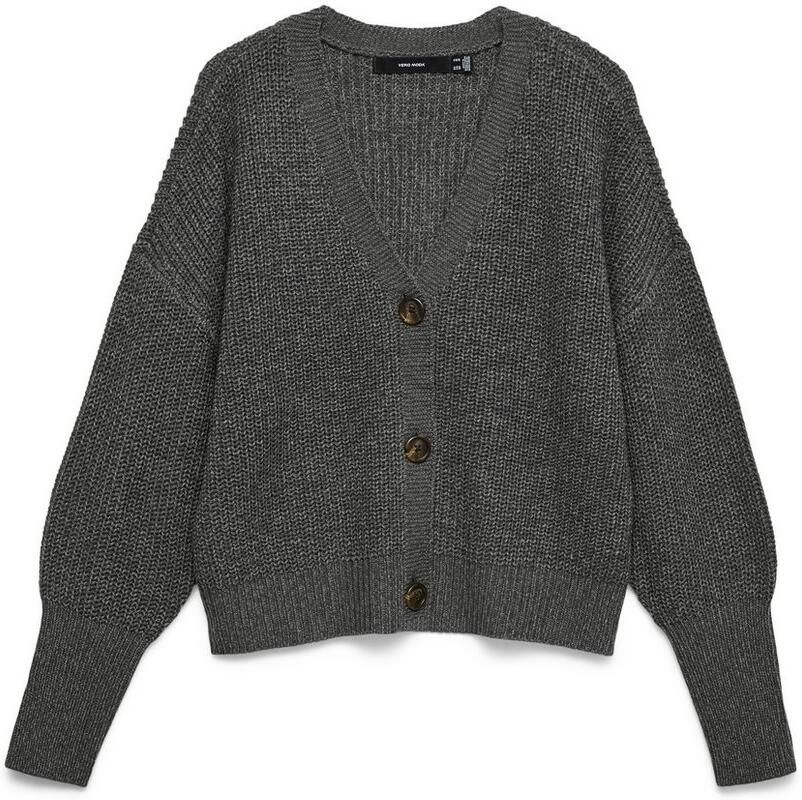 Vero Moda Loose fit gebreid jack met sierknopen model 'LEA'