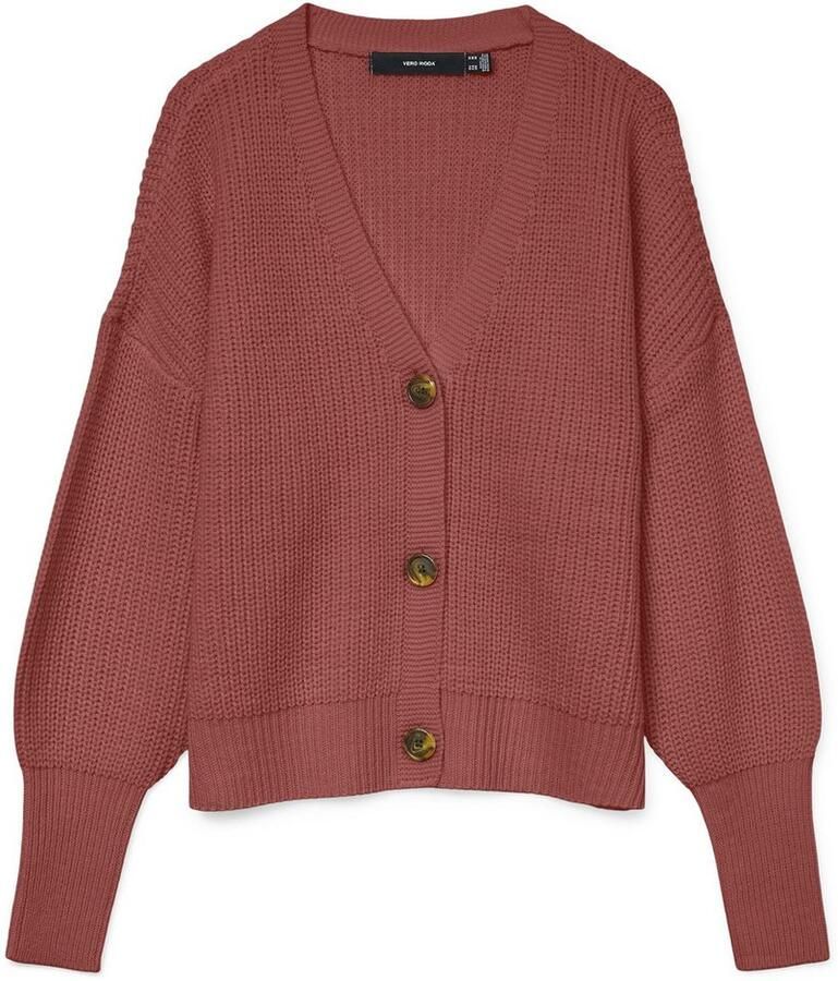 Vero Moda Vest VMLEA LS V-NECK CUFF CARDIGAN NOOS