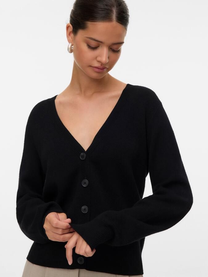 Vero Moda Vest VMNANCY LS V-NECK CARDIGAN BOO - Foto 5