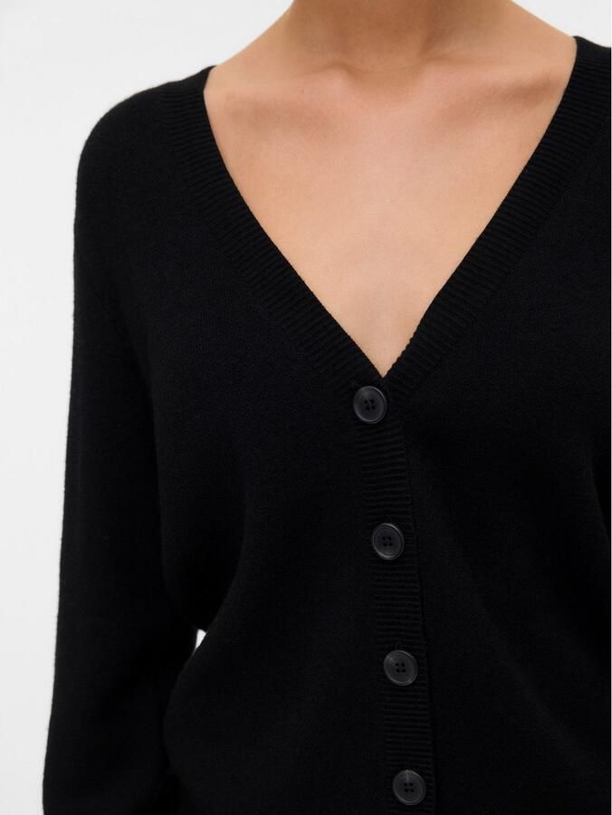 Vero Moda Vest VMNANCY LS V-NECK CARDIGAN BOO - Foto 2