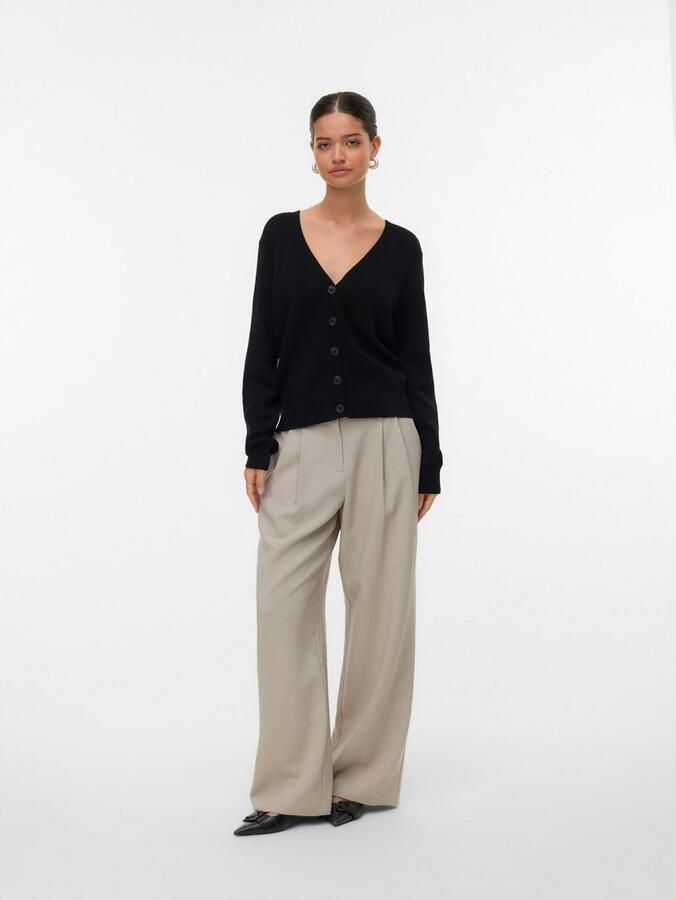 Vero Moda Vest VMNANCY LS V-NECK CARDIGAN BOO - Foto 3