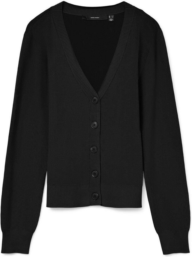 Vero Moda Vest VMNANCY LS V-NECK CARDIGAN BOO - Foto 4