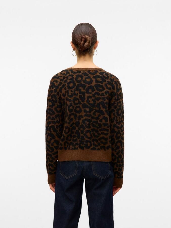 Vero Moda Vest VMNEWKAI LS O-NECK CARDIGAN BOO - Foto 4