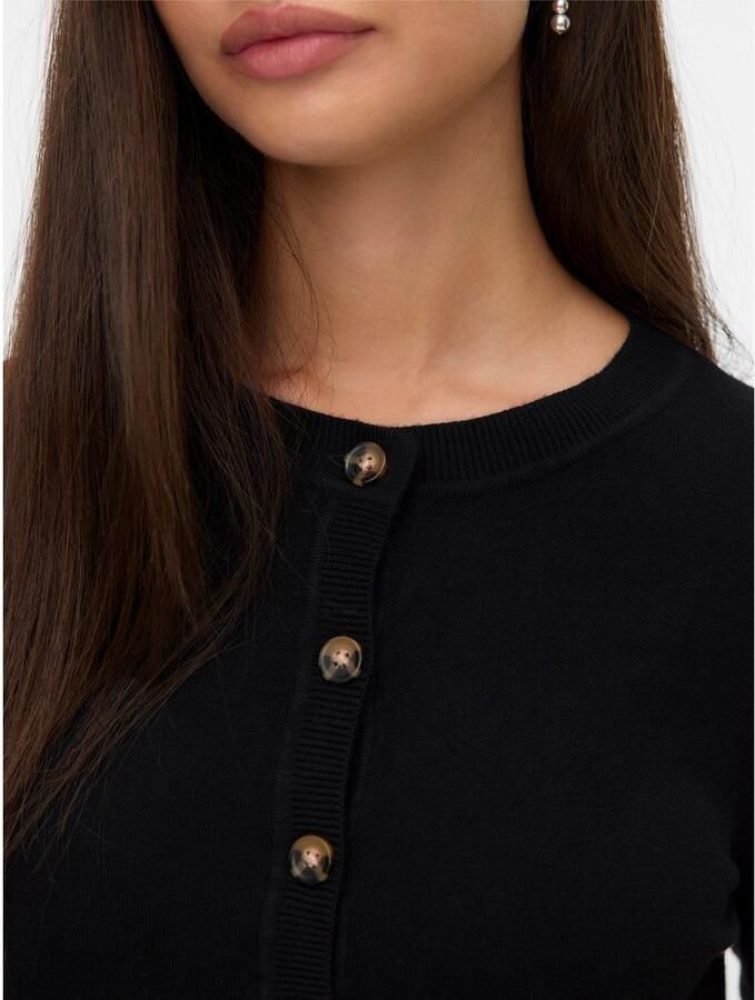 Vero Moda Regular fit gebreid jack van viscosemix model 'SABA' - Foto 2