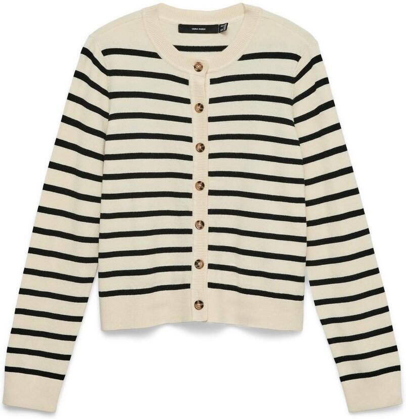 Vero Moda Regular fit gebreid jack van viscosemix model 'SABA'