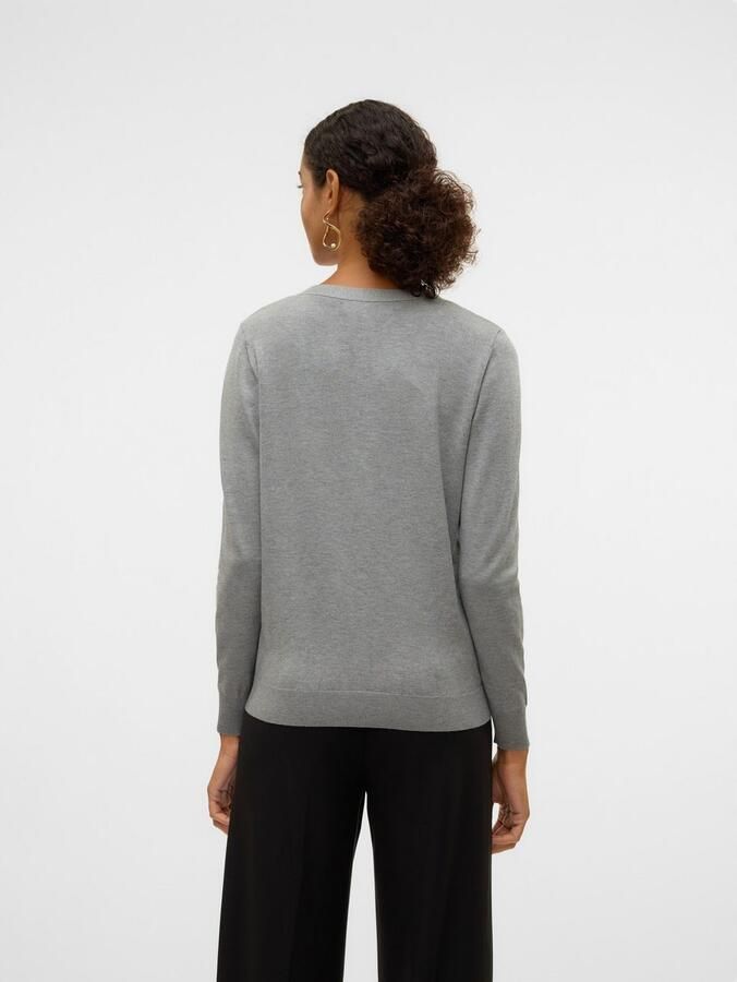 Vero Moda Vest VMSILJE LS V-NECK CARDIGAN GA NOOS - Foto 3