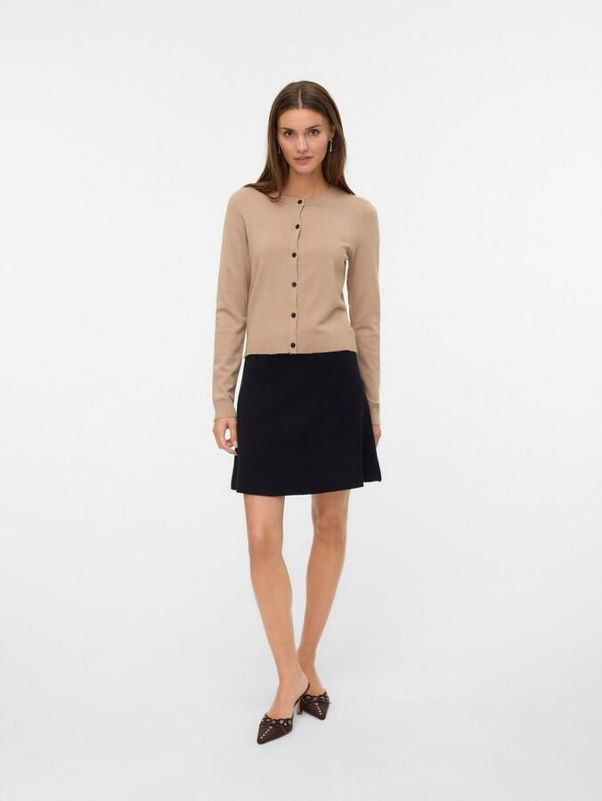 Vero Moda Vest VMVICKY LS O-NECK BUTTON CARDIGAN NOOS - Foto 3