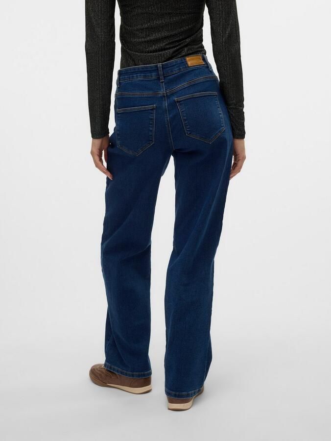 Vero Moda Wijde jeans VMELLY MR WIDE JEANS BLUE NOOS - Foto 3
