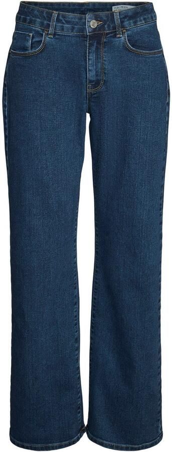 Vero Moda Wijde jeans VMELLY MR WIDE JEANS BLUE NOOS - Foto 7