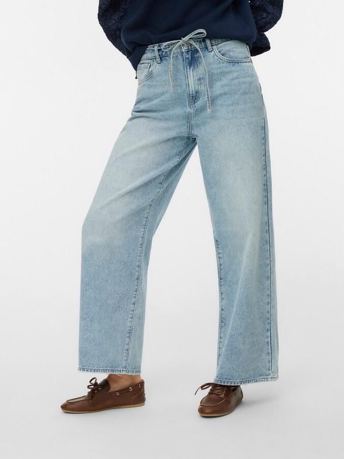 Vero Moda Wijde jeans VMWIEN MR WIDE BELT JEANS SI338 NOOS - Foto 5
