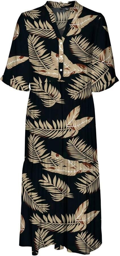 Vero Moda Zomerjurk VMEASY JOY 2 4 FRL CALF DRESS WVN GA