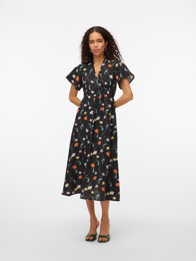 Vero Moda Zomerjurk VMFLORA OLGA SS 7 8 DRESS WVN GA - Foto 5