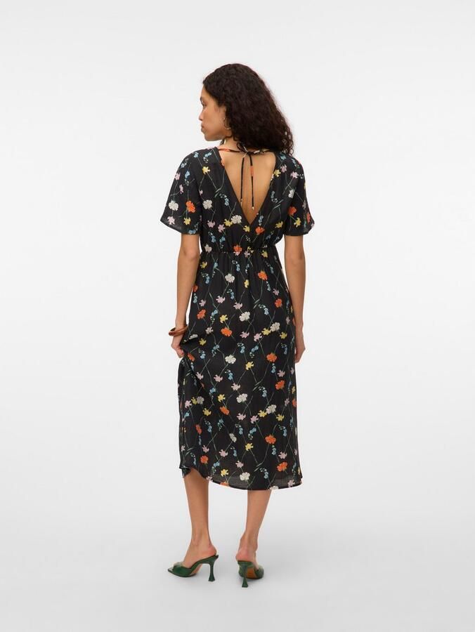 Vero Moda Zomerjurk VMFLORA OLGA SS 7 8 DRESS WVN GA - Foto 2