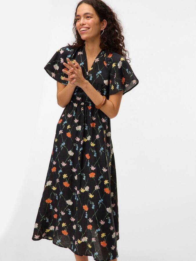 Vero Moda Zomerjurk VMFLORA OLGA SS 7 8 DRESS WVN GA - Foto 3