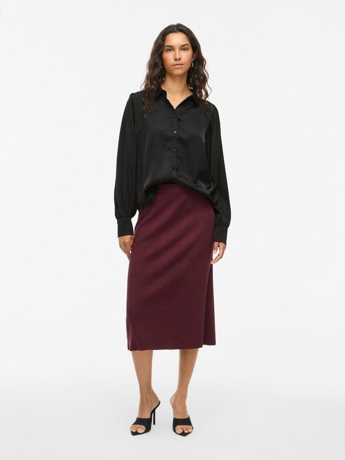 Vila Blouse met lange mouwen VIENNA RAVENNA L S BALLOON SHIRT NOOS - Foto 4