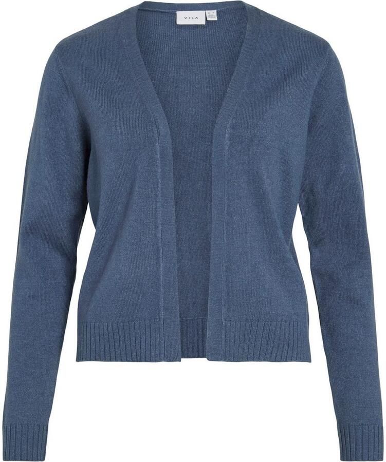 Vila Gebreide cardigan met opengewerkte voorkant model 'VIRIL'