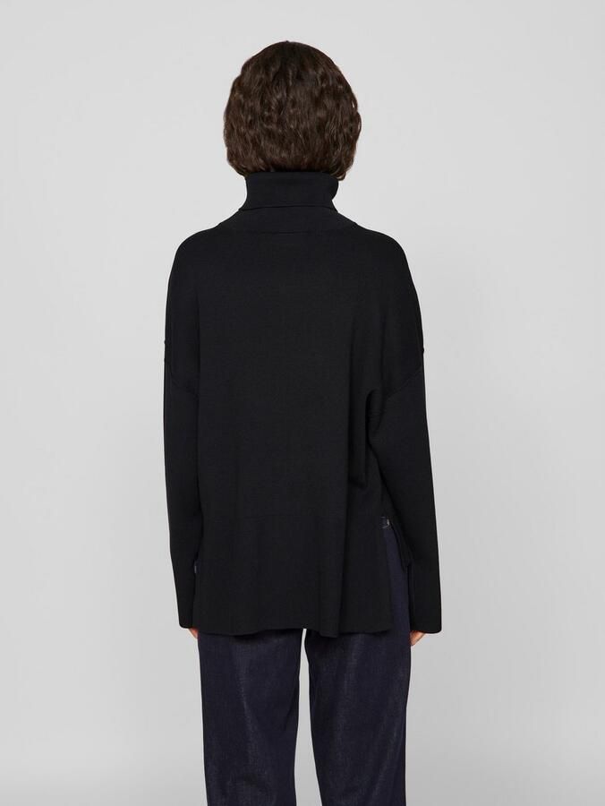 Vila Oversized gebreide pullover met col model 'OSTRIA' - Foto 2